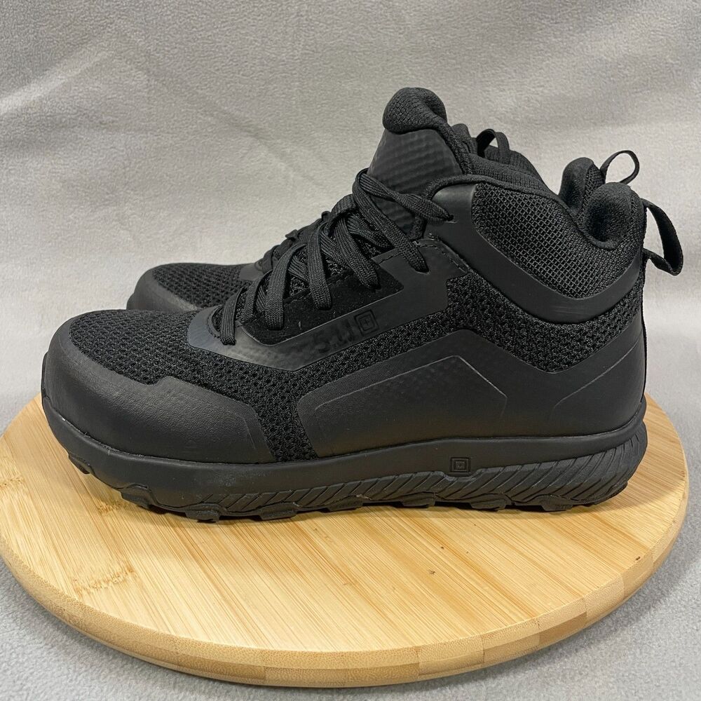 5.11 Tactical A/T Mid 2.0 CST Womens Size US 7.5 Boot Safety Toe Work Black - Picture 6 of 16
